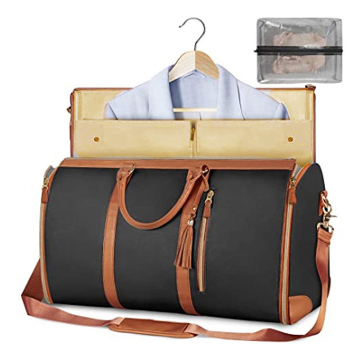 Large Capacity Portable Garment Bag Large Size Folding Travel Hand Bag